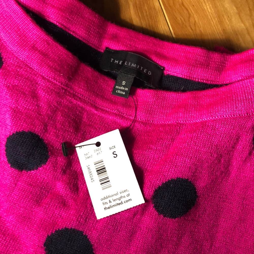 Pink sweater (The Limited) - Picture 2 of 3
